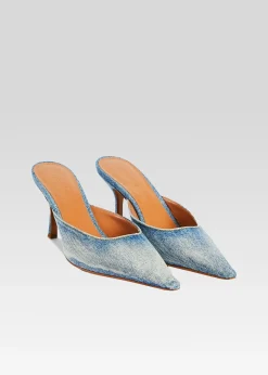 Retrofete Daphne Mule Denim Flash Sale