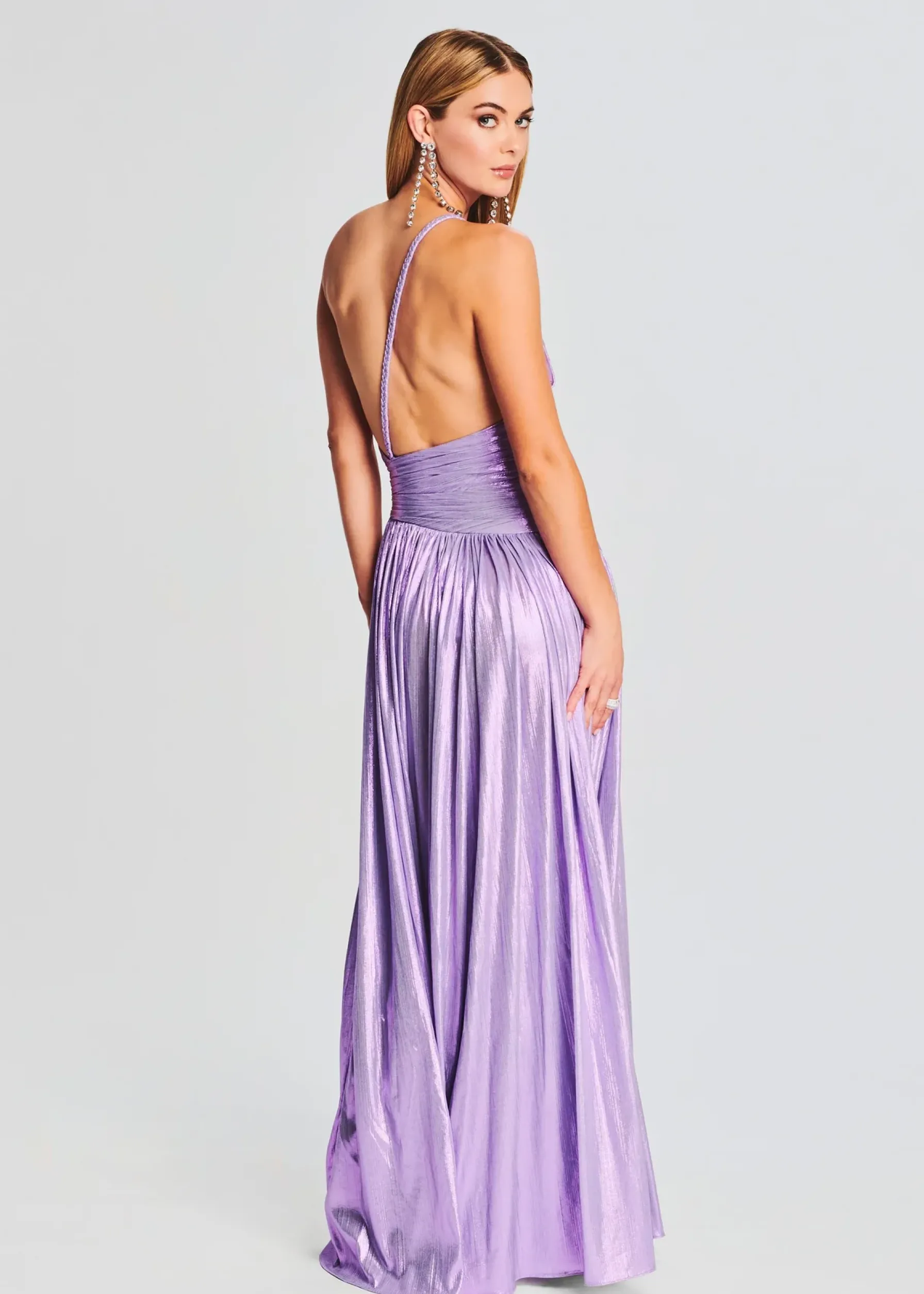 Retrofete Dara Dress Dusty Lilac Shop