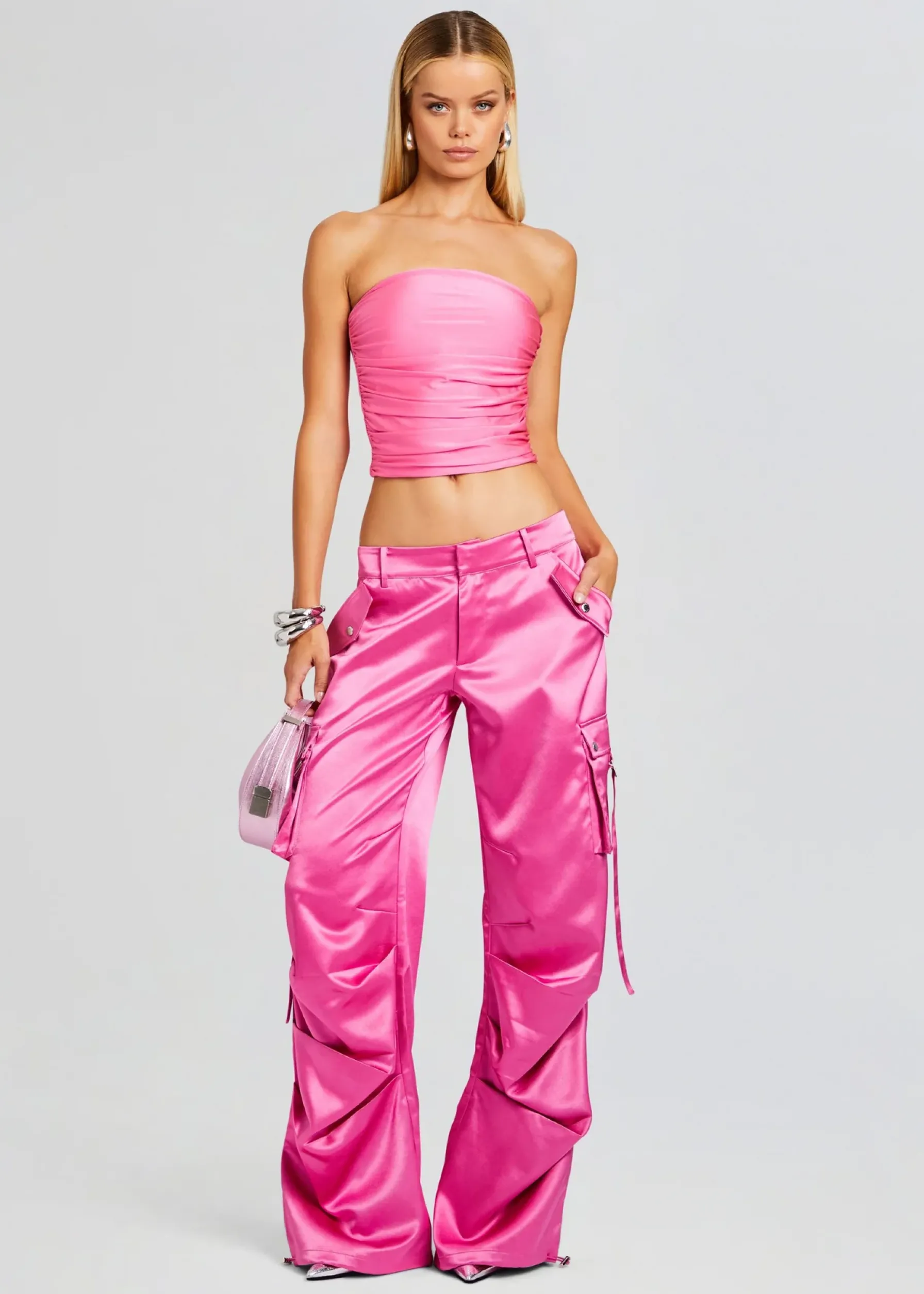 Retrofete Debbi Strapless Top Malibu Pink Online
