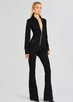 Retrofete Deedee Denim Jumpsuit Stone Black Cheap