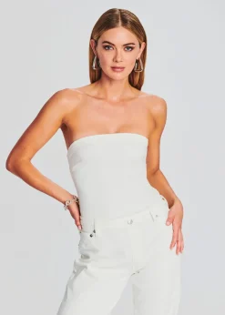 Retrofete Delancey Jumpsuit White Discount