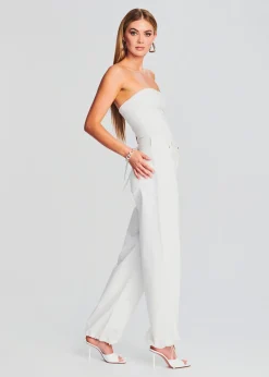 Retrofete Delancey Jumpsuit White Discount