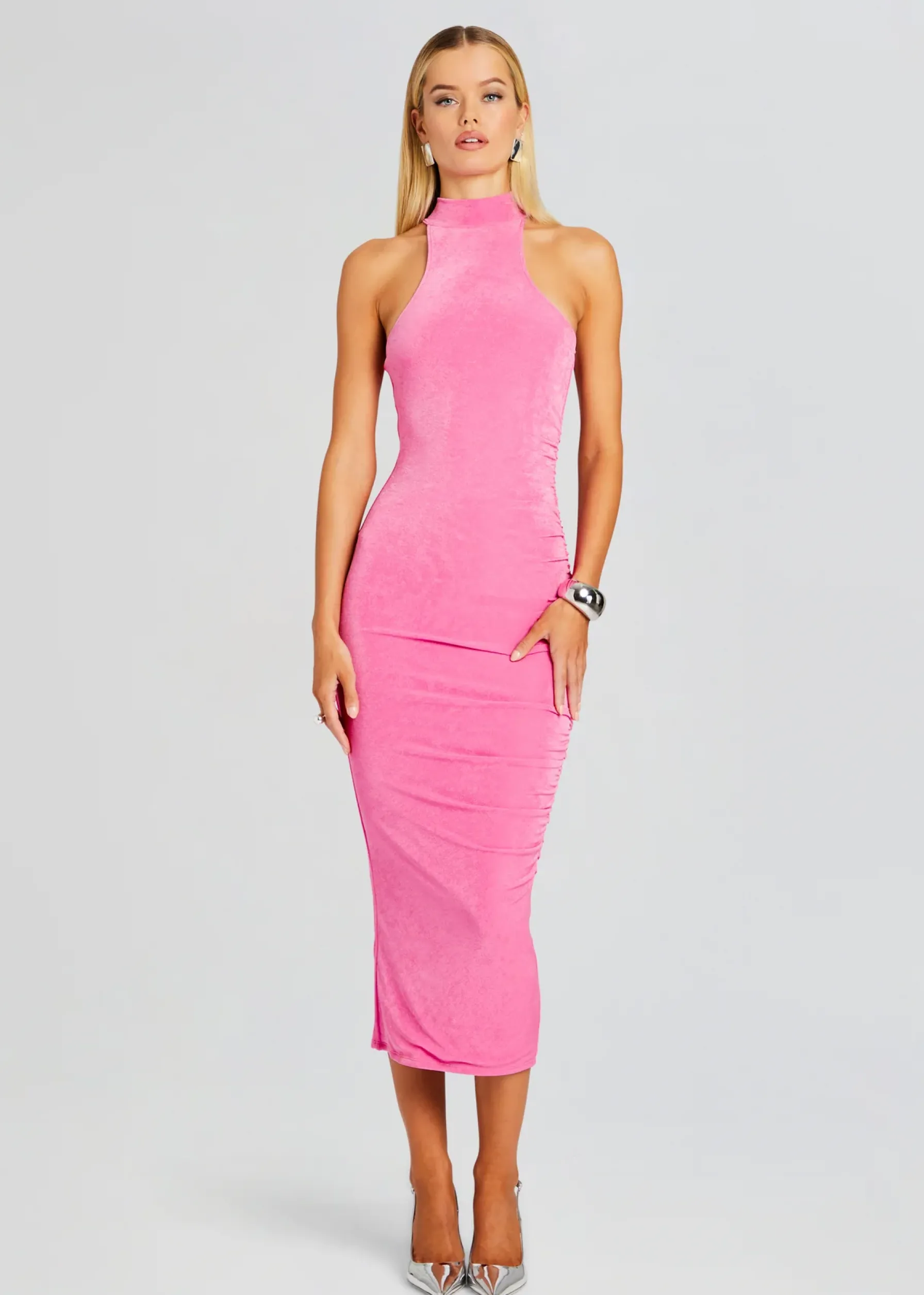 Retrofete Delta Dress Malibu Pink Store