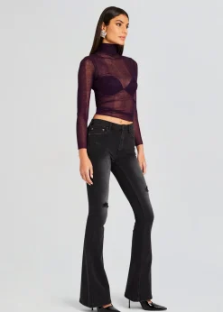 Retrofete Demi Mid Rise Jean Midnight Terry Cheap