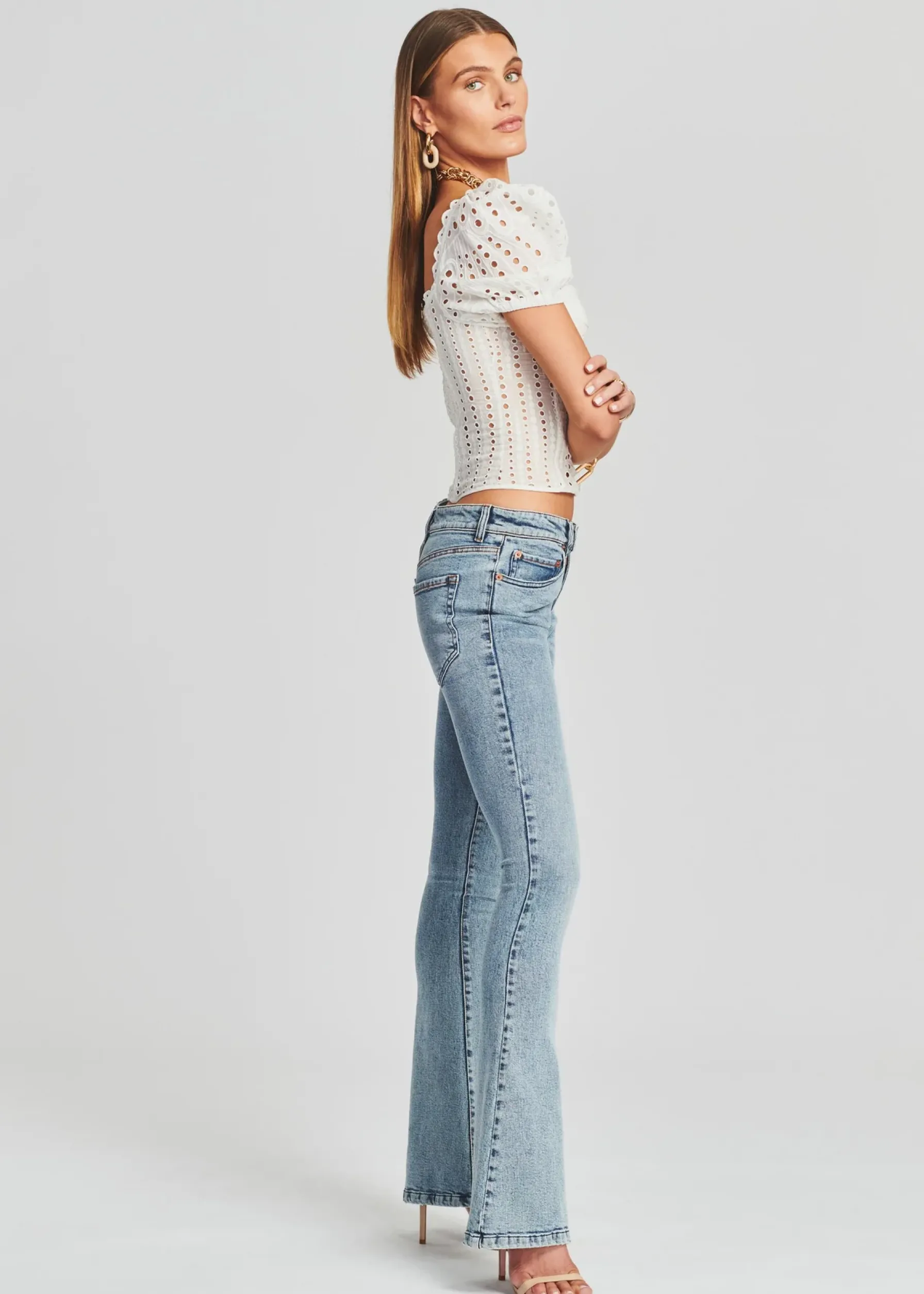 Retrofete Demi Mid Rise Jean Sorrento Online