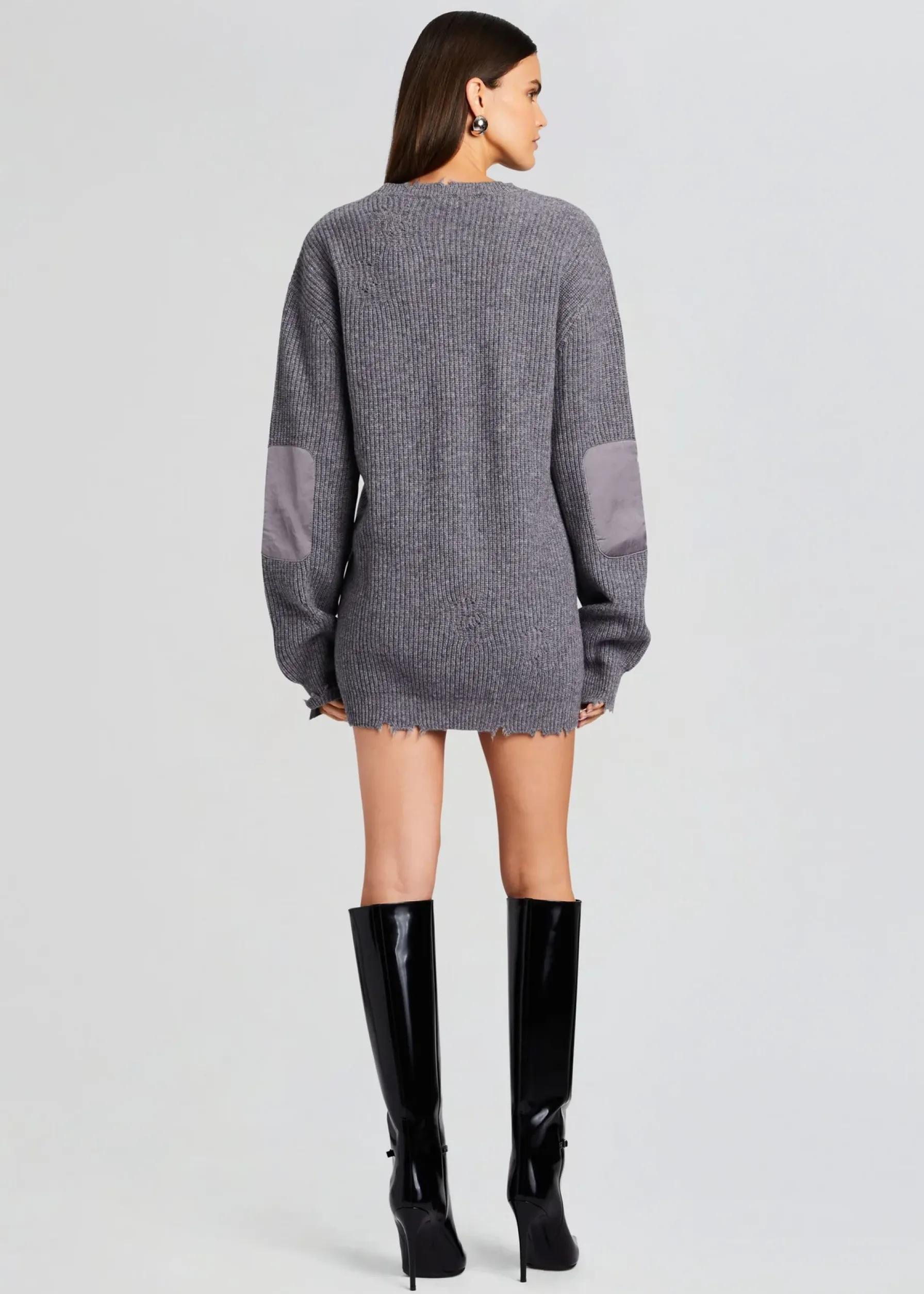 Retrofete Devin Wool Sweater Wool Pewter Cheap