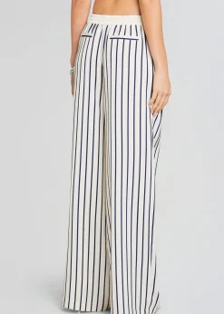 Retrofete Dixon Pant Navy/ Ivory Stripe Hot