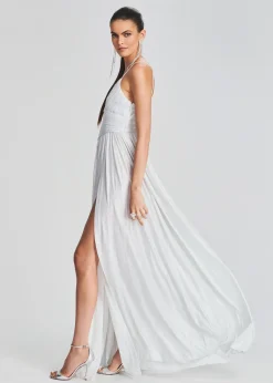 Retrofete Doss Dress Silver/White Best Sale