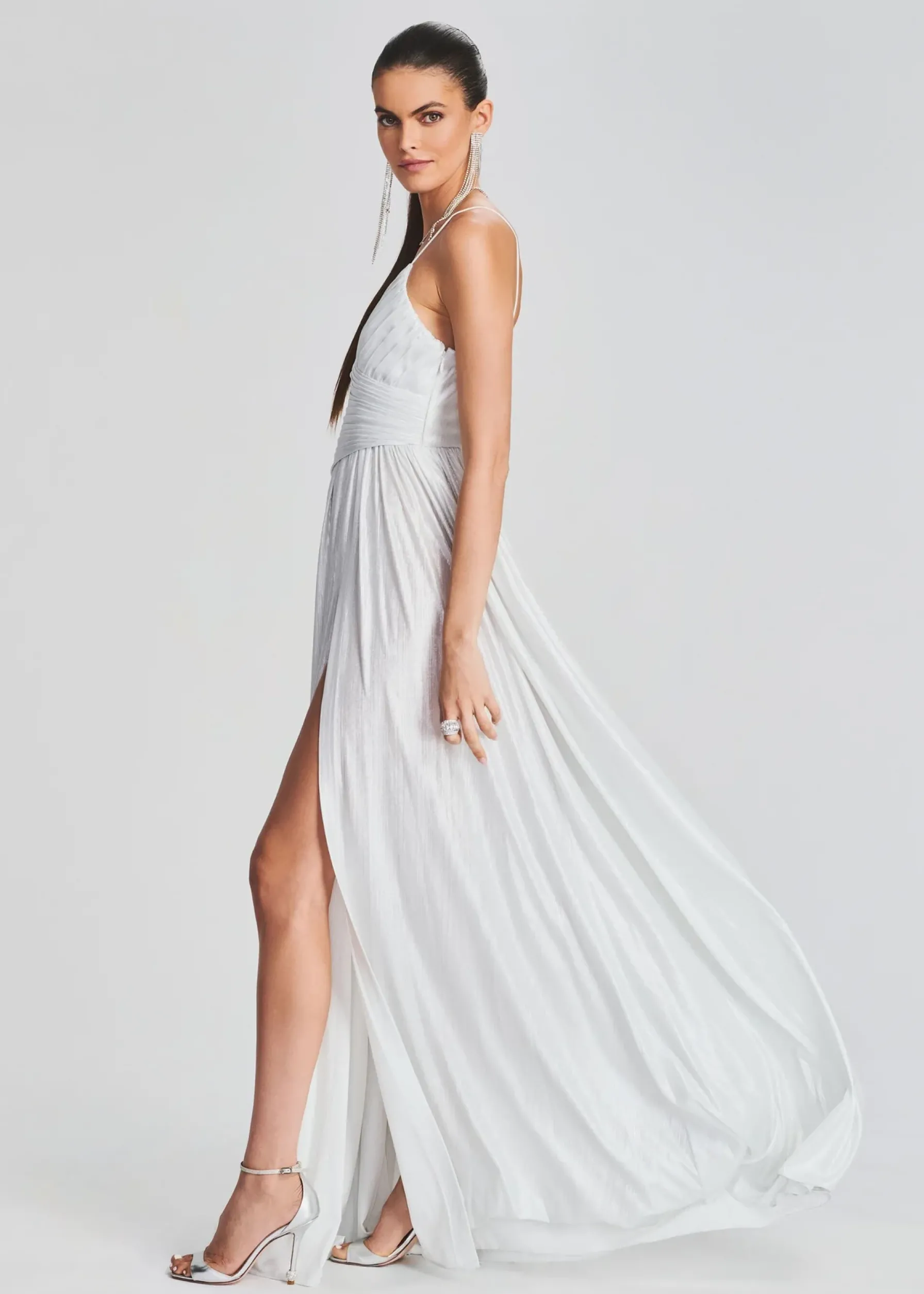 Retrofete Doss Dress Silver/White Best Sale