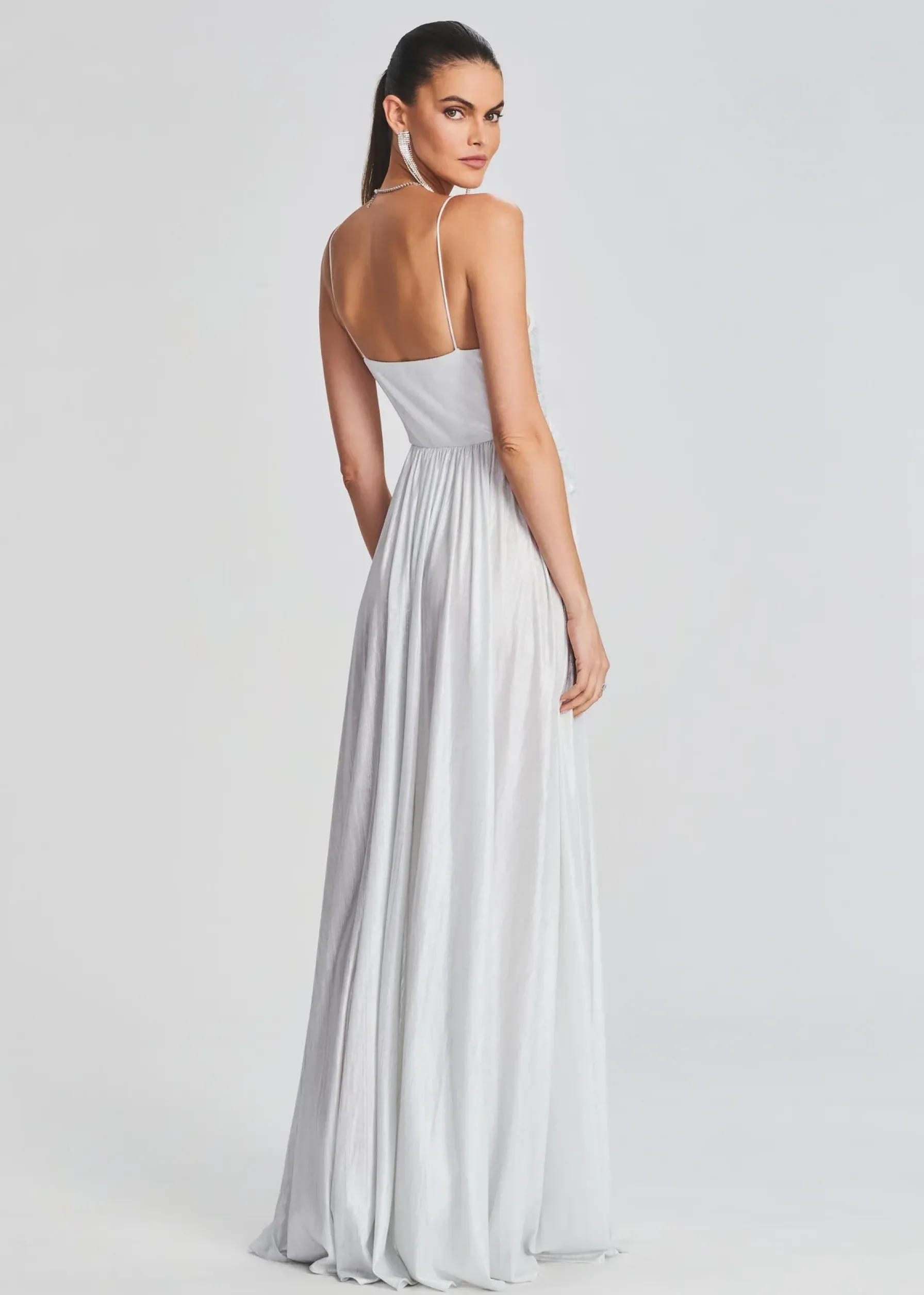 Retrofete Doss Dress Silver/White Sale