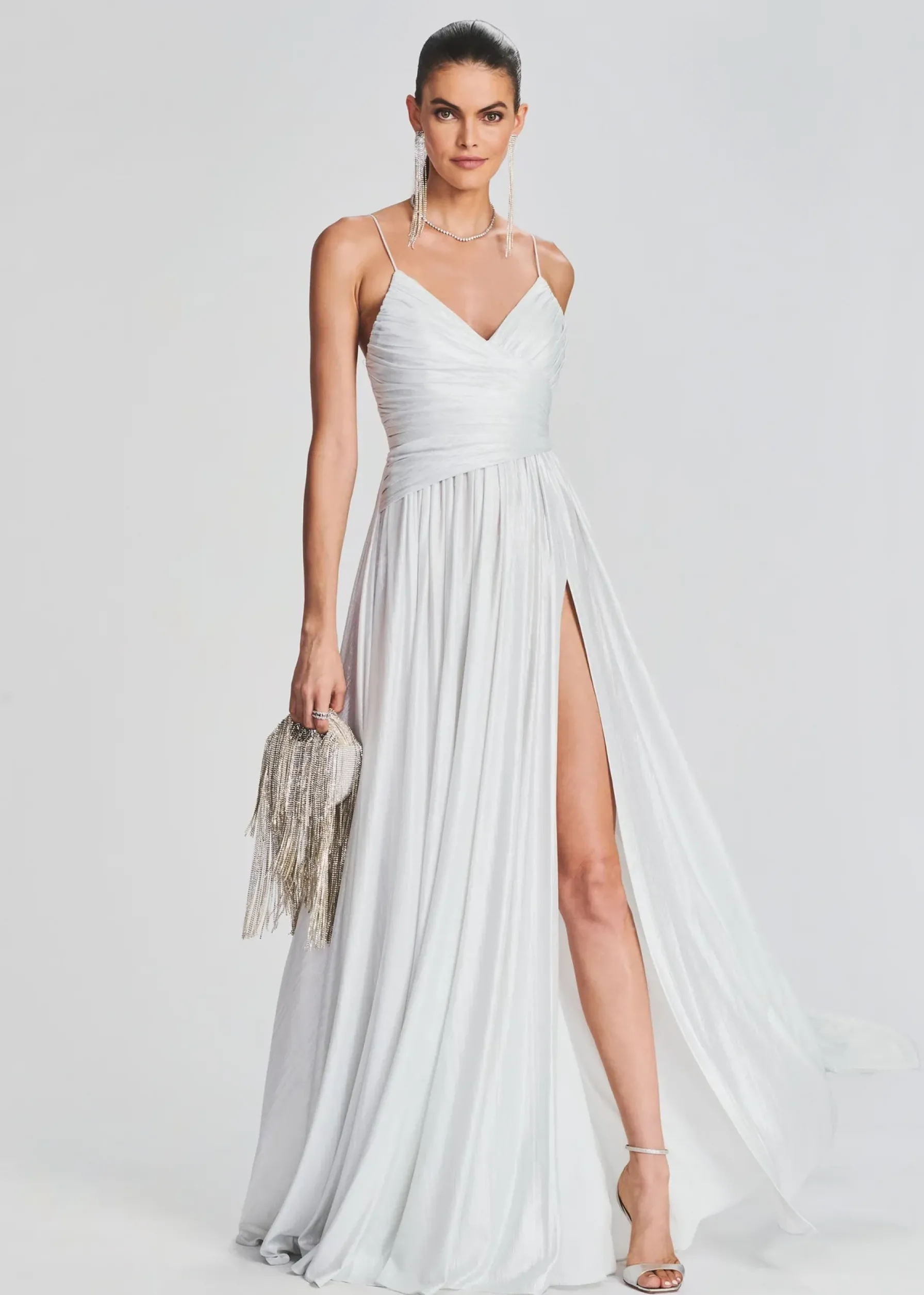 Retrofete Doss Dress Silver/White Sale
