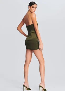 Retrofete Easton Dress Army Green Shop