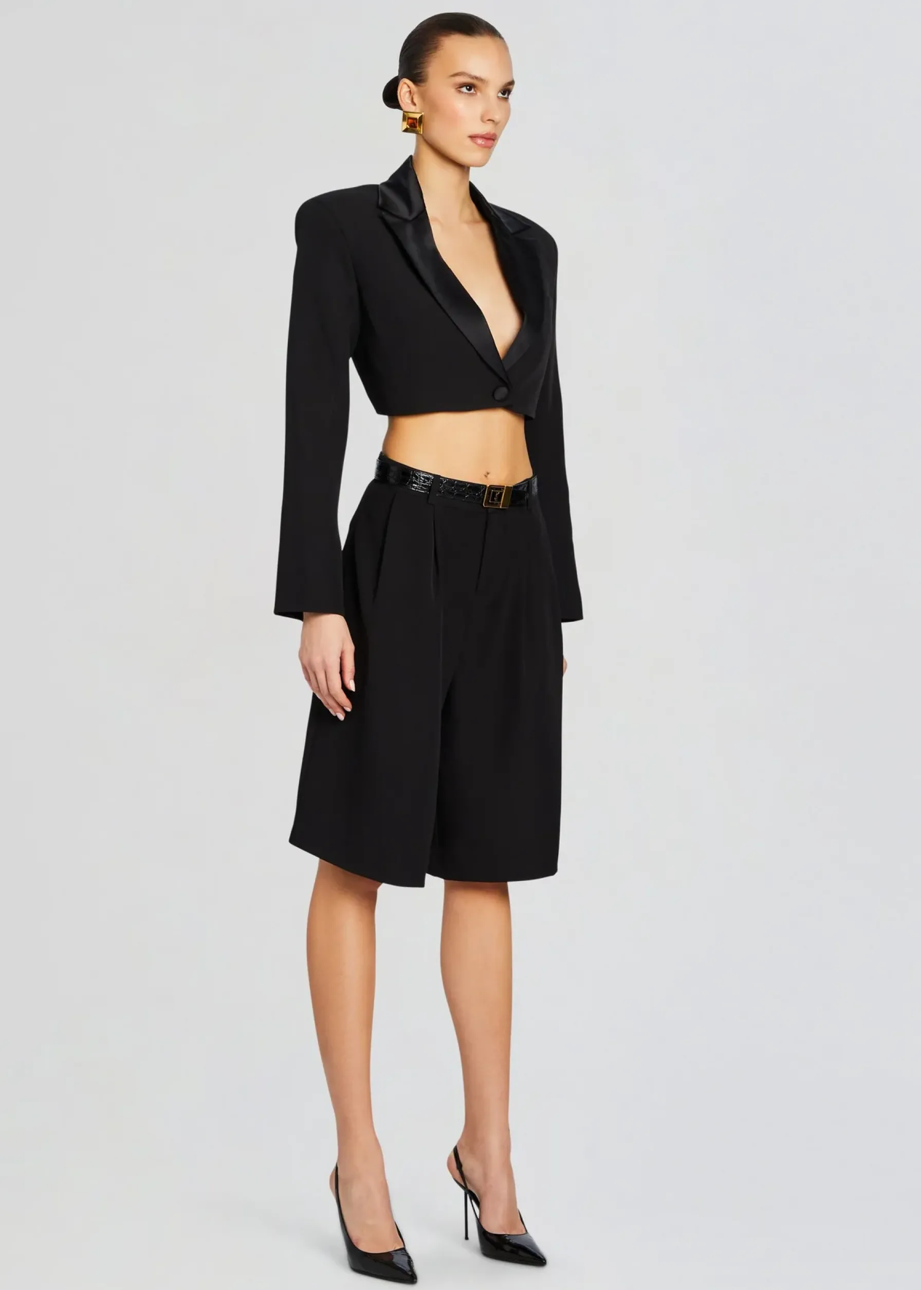 Retrofete Edna Blazer Black New