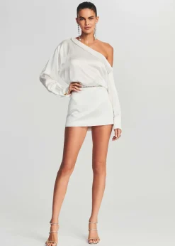 Retrofete Elio Dress Ivory Cheap
