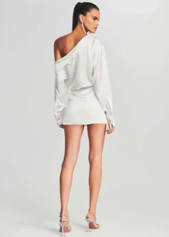 Retrofete Elio Dress Ivory Sale