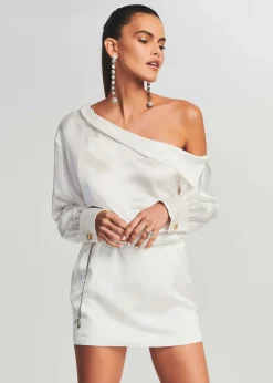 Retrofete Elio Dress Ivory Sale