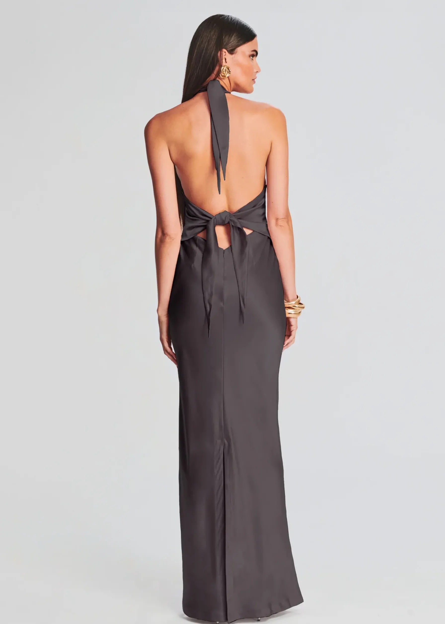 Retrofete Ester Dress Charcoal Sale