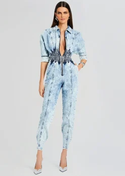 Retrofete Eti Jumpsuit Blue Acid Fashion