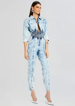 Retrofete Eti Jumpsuit Blue Acid Best