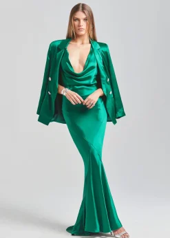 Retrofete Eve Dress Emerald Cheap