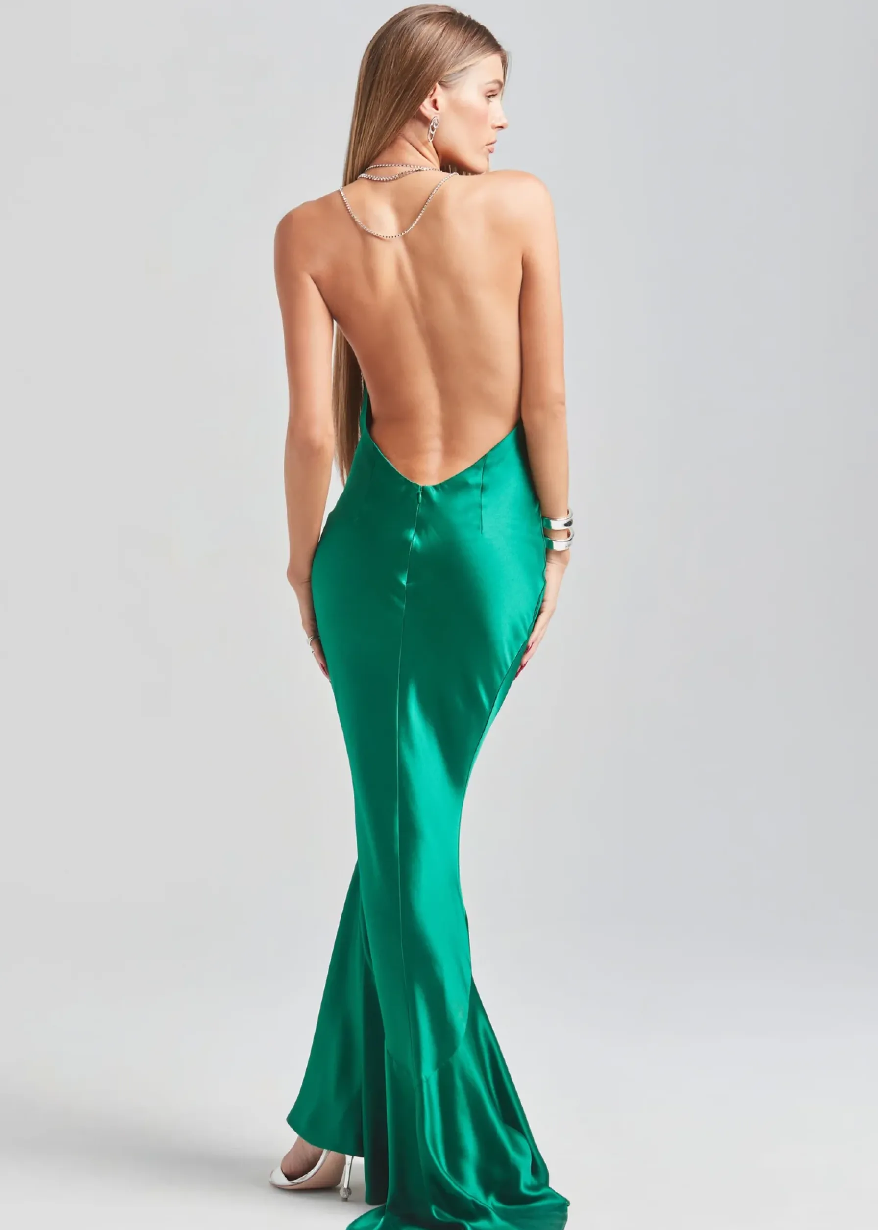Retrofete Eve Dress Emerald Cheap