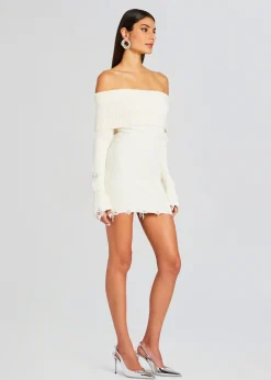 Retrofete Everleigh Dress Winter White Best Sale