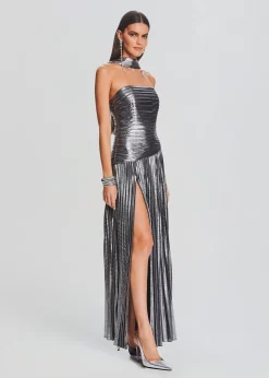 Retrofete Faye Dress Gunmetal Cheap