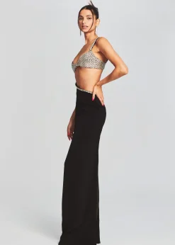 Retrofete Fernanda Dress Black/Silver Best Sale