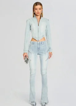 Retrofete Ferris Zipper Jean Skylight Cheap