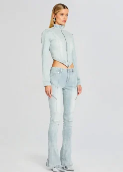 Retrofete Ferris Zipper Jean Skylight Cheap