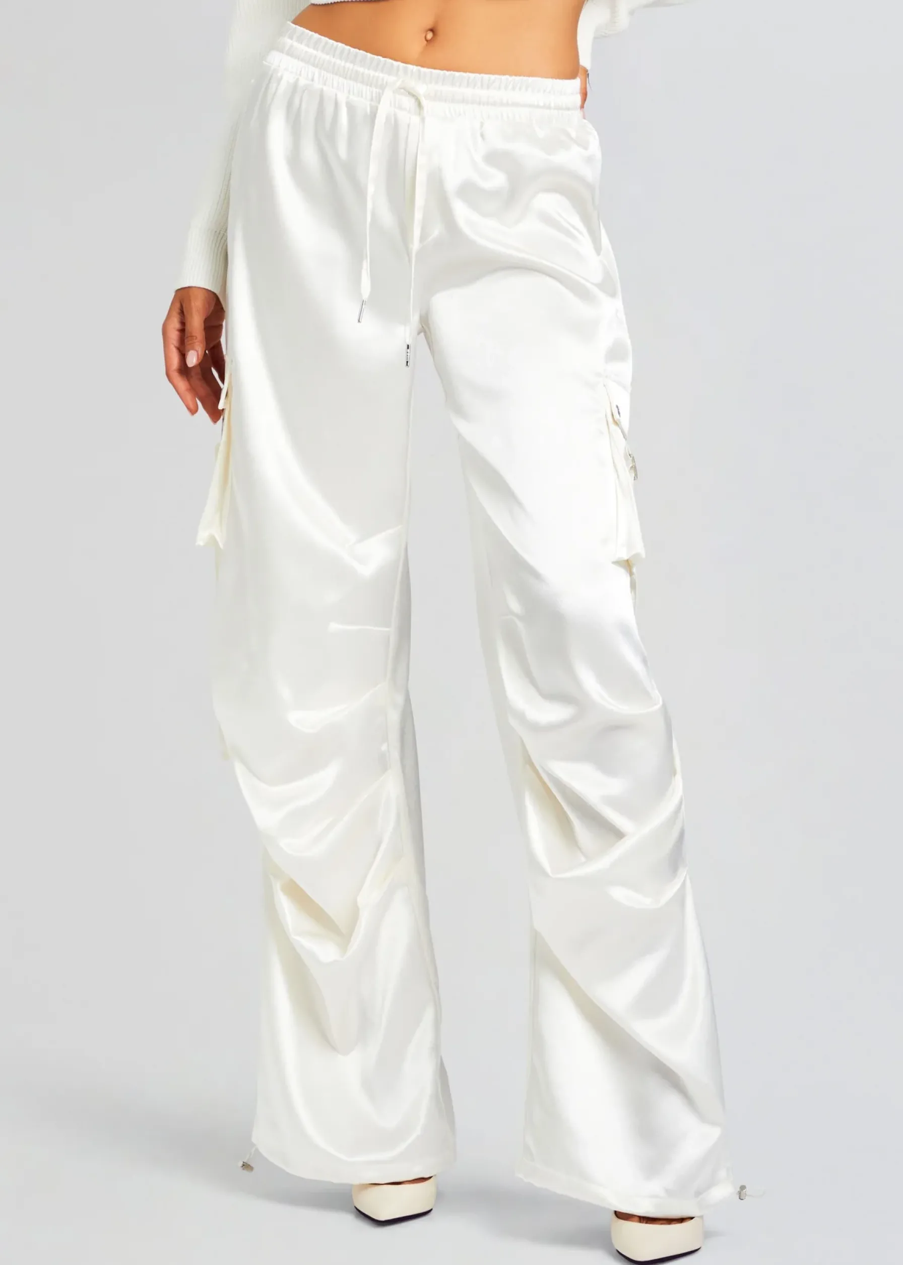 Retrofete Finley Cargo Pant Winter White Cheap