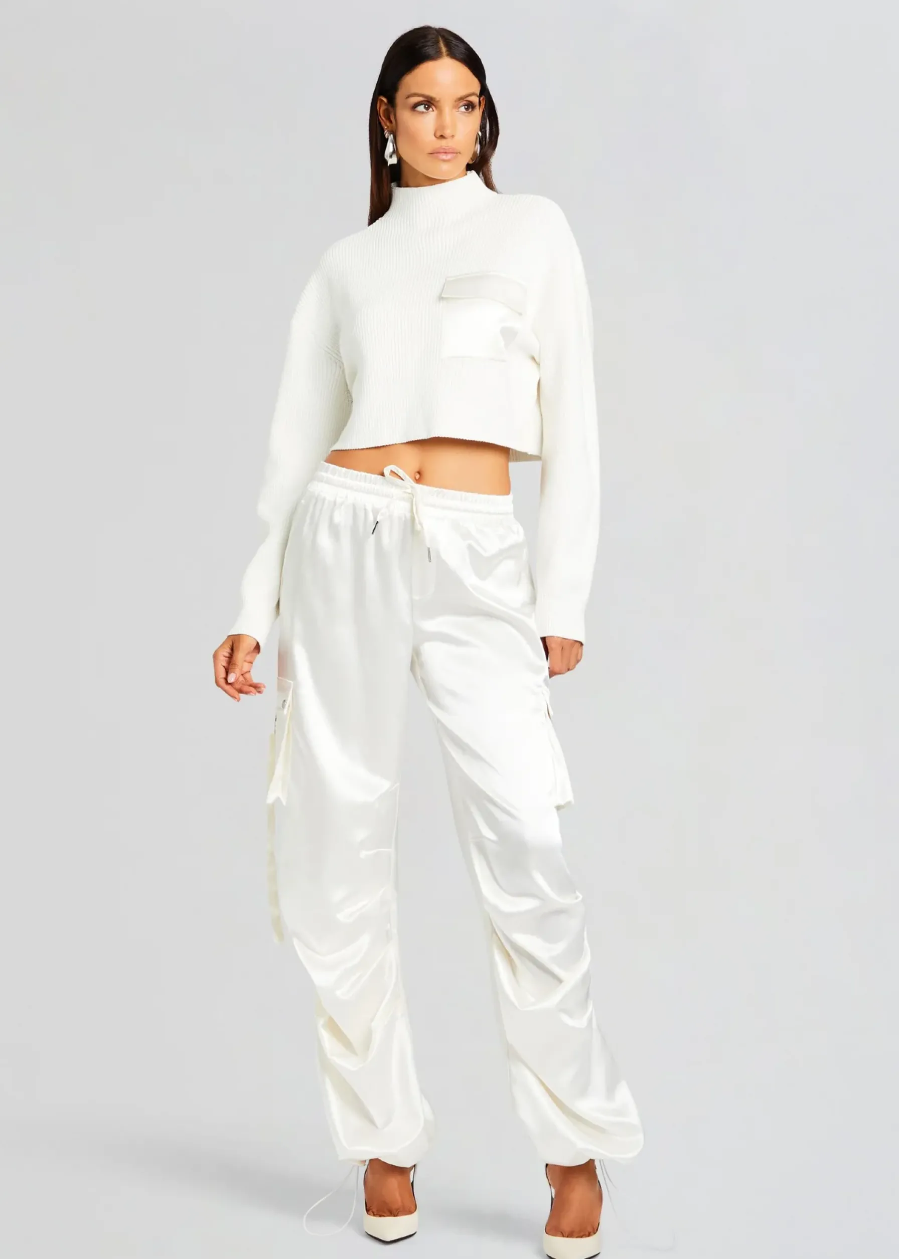 Retrofete Finley Cargo Pant Winter White Cheap