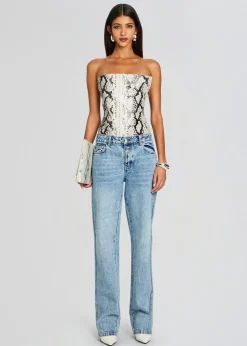 Retrofete Flora Denim Pant Tangier Best Sale
