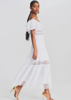 Retrofete Florence Long Dress White Sale