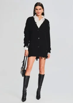 Retrofete Florence Sweater Dress Black Cheap