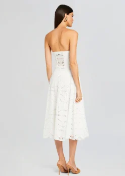 Retrofete Galik Midi Dress White Samoa Best