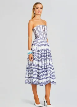 Retrofete Galik Midi Dress Klein Blue Best Sale