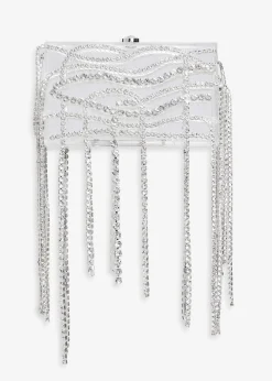 Retrofete Georgina Crystal Bag Clear/Silver Clearance