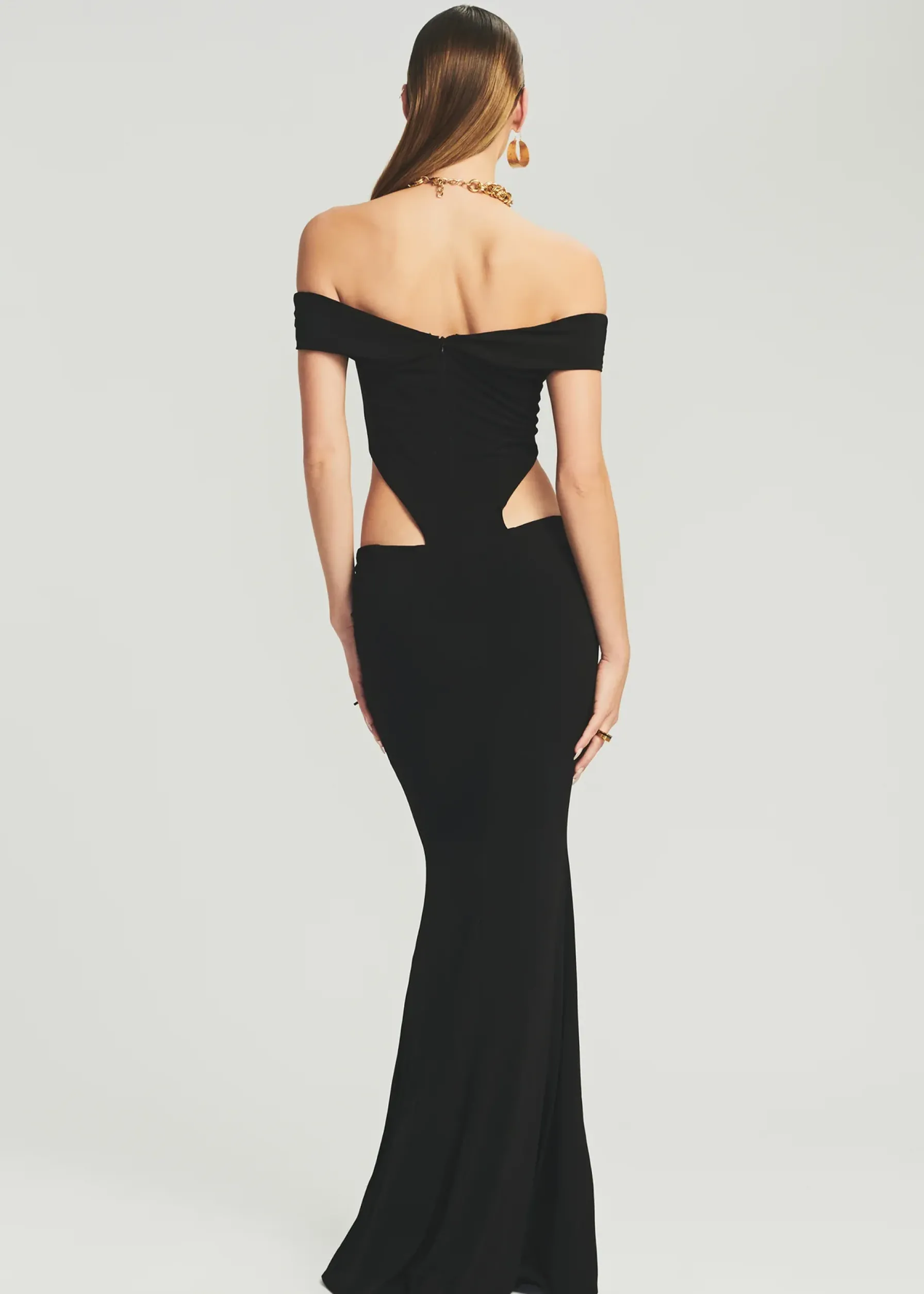 Retrofete Giada Dress Black Hot