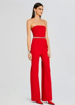Retrofete Glenda Jumpsuit Fiery Red/Silver Online