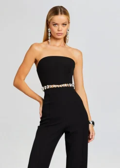 Retrofete Glenda Jumpsuit Black/Silver Store