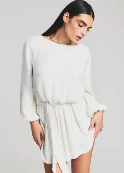 Retrofete Grace Sequin Dress Moonglow White Discount