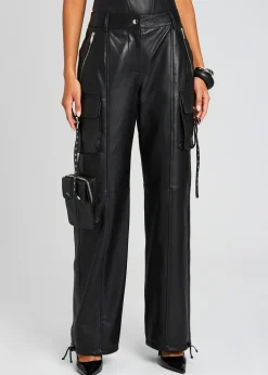 Retrofete Honey Leather Pant Black Shop