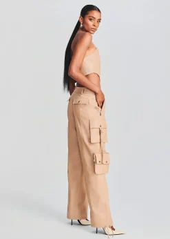 Retrofete Honey Leather Pant Tannin Fashion