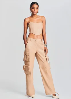 Retrofete Honey Leather Pant Tannin Fashion