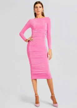 Retrofete Imogen Dress Malibu Pink Cheap