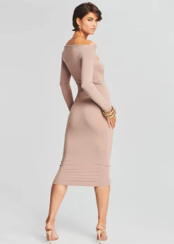 Retrofete Irene Dress Dark Beige Outlet