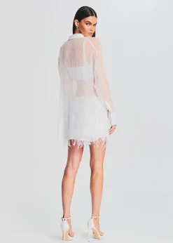 Retrofete Irving Shirt White Pearl Sale