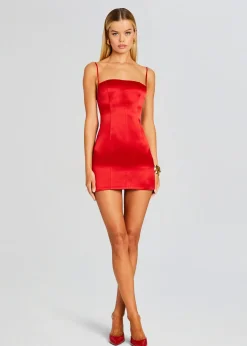 Retrofete Janessa Dress Red Flash Sale
