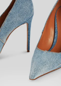 Retrofete Jasmine Heel Denim Best Sale